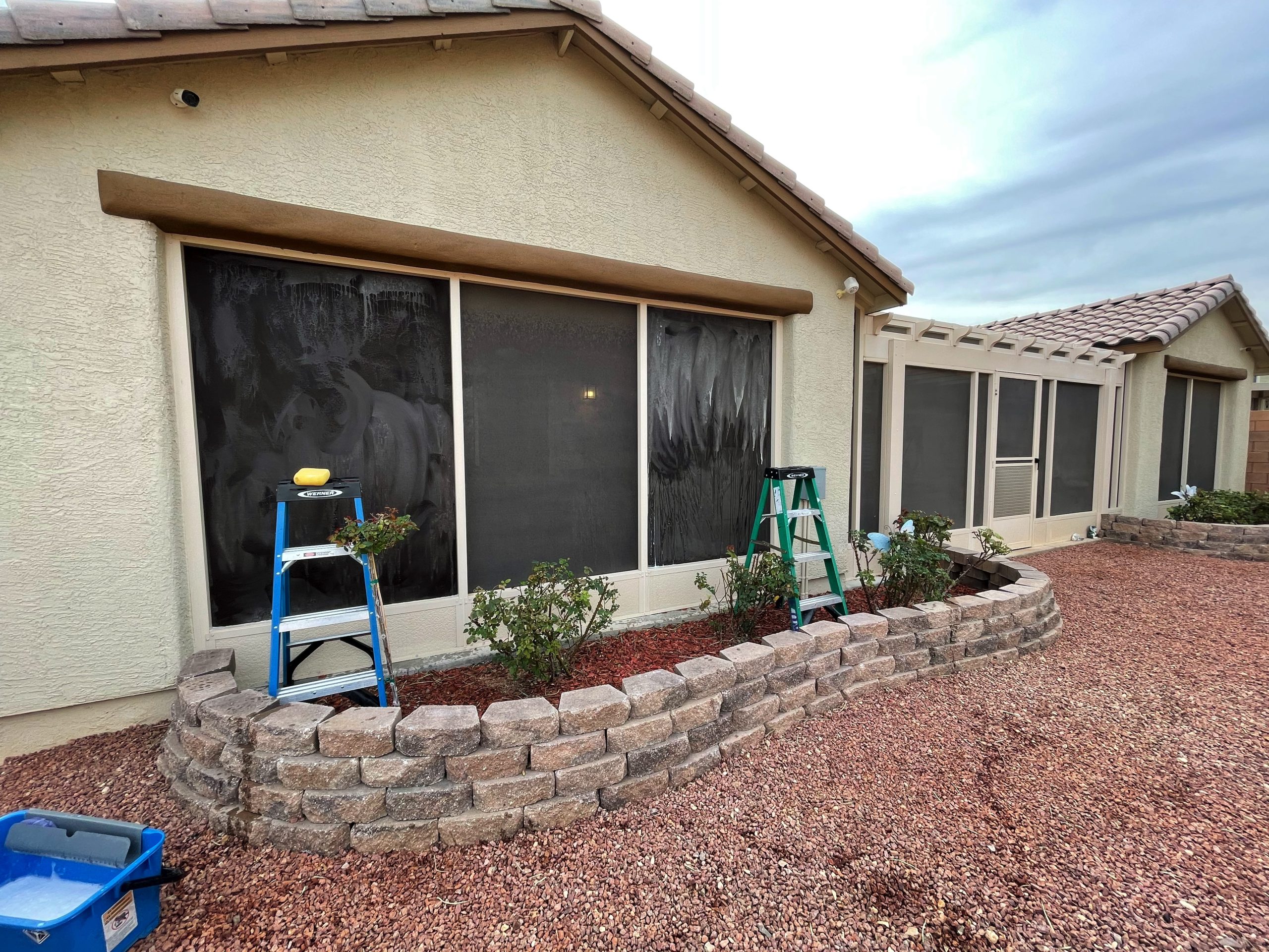 After Solar Screen Cleaning Las Vegas